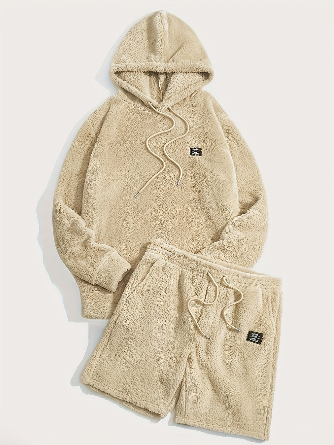 Fleece Hoodie and Shorts Set