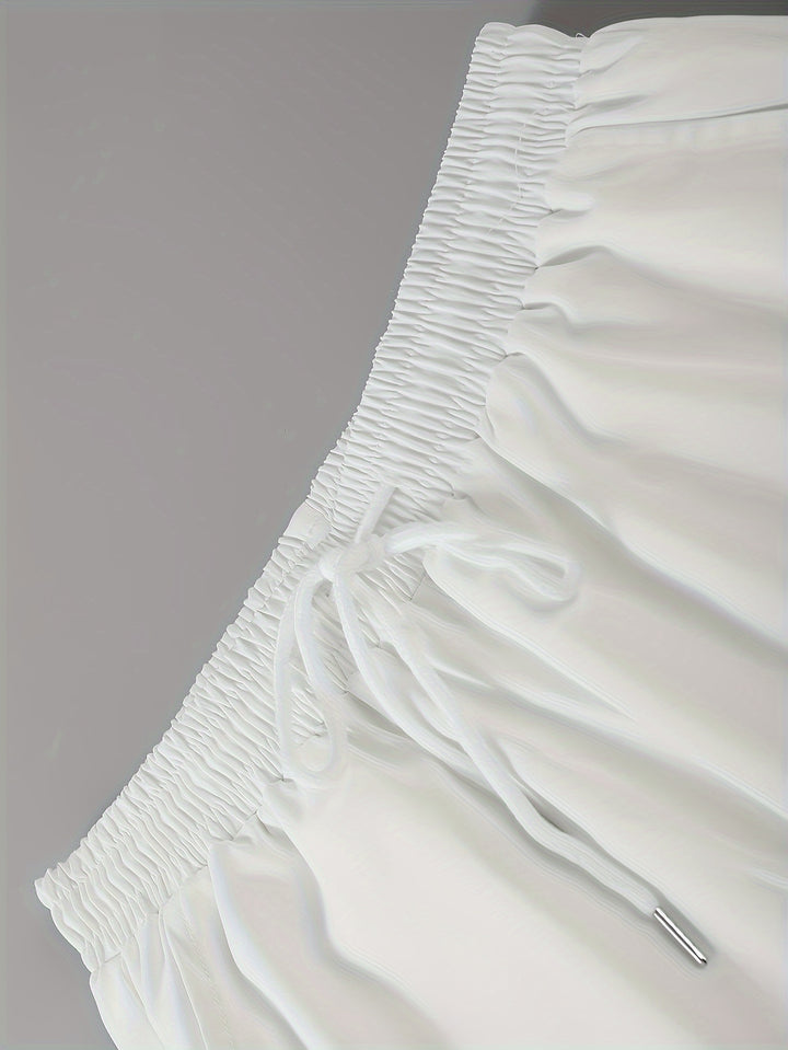 Relaxed Tailored Short Sleeve Shirt and Trousers Set