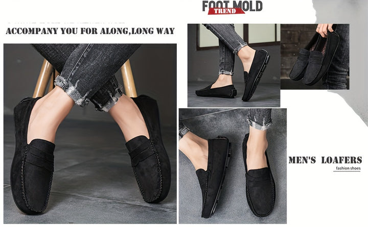 Suede Driving Loafer