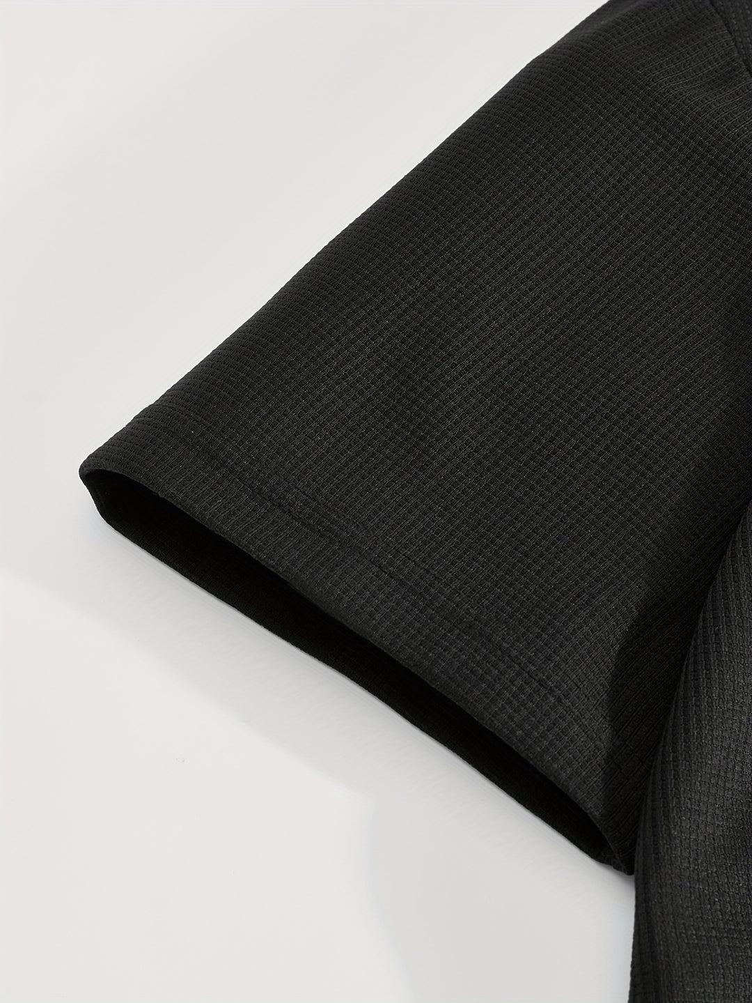 Textured Minimalist T-Shirt and Shorts Set