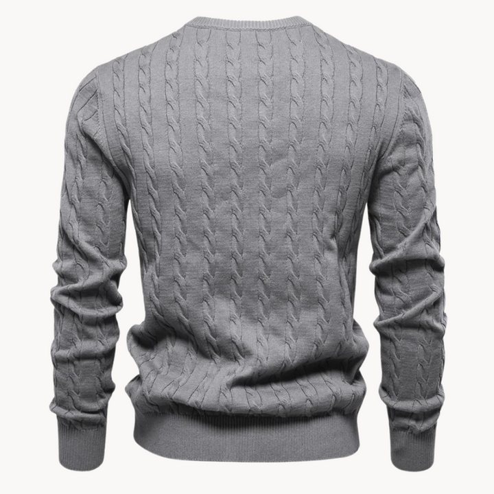 Kosta Zopfmusterpullover