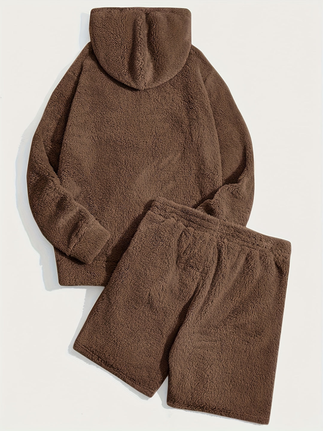 Fleece Hoodie and Shorts Set