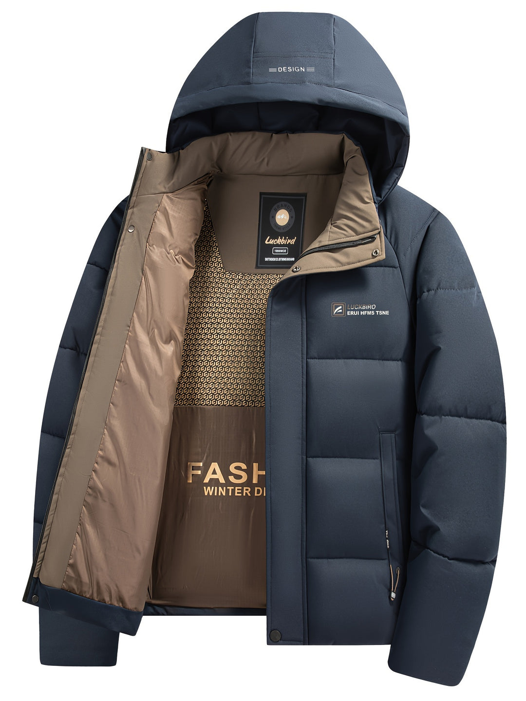 Padded Hooded Winter Jacket