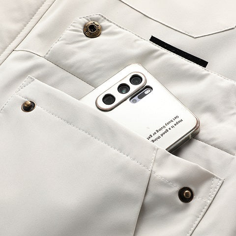 Waterproof Hooded Utility Jacket