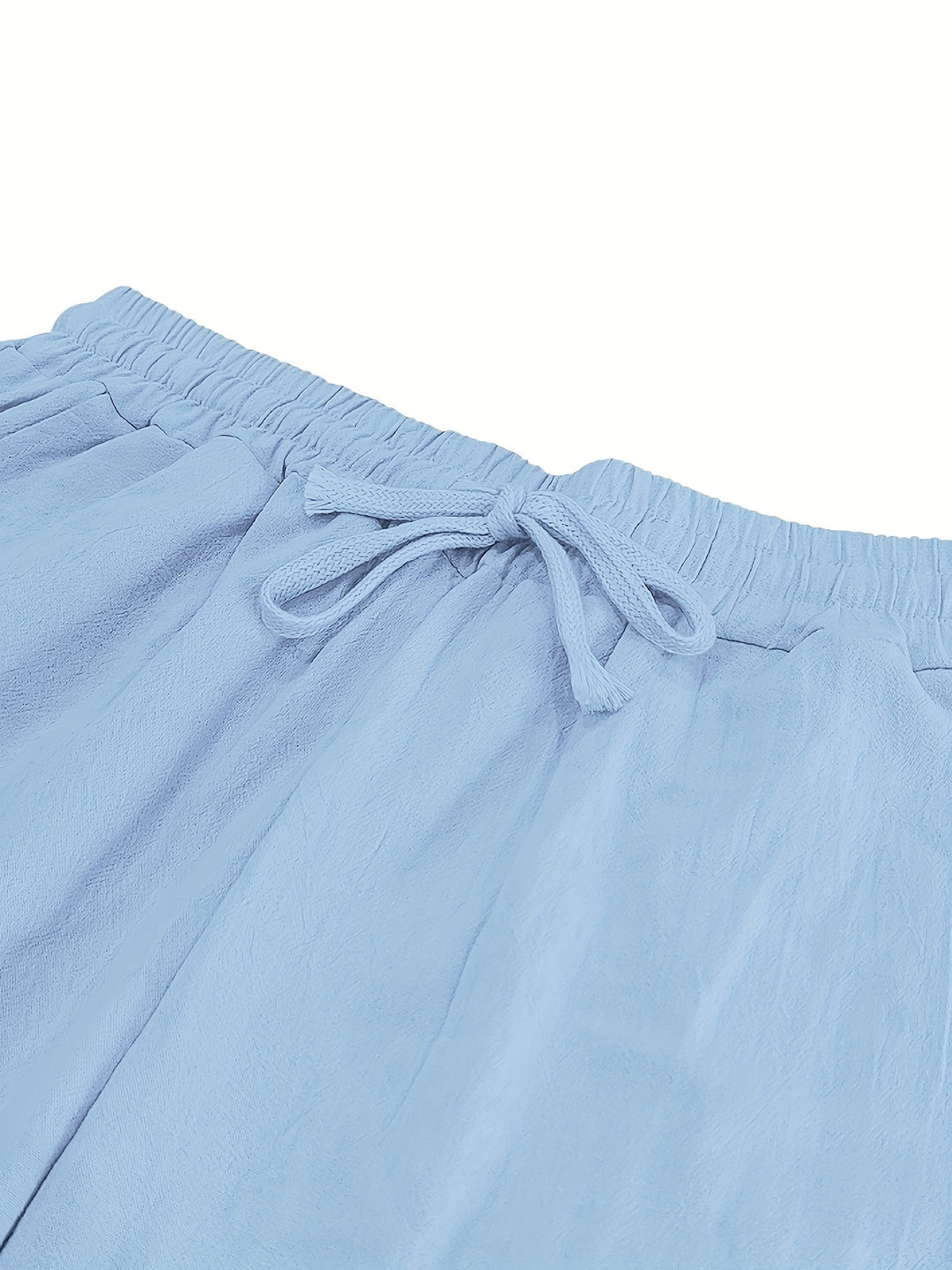 Linen Drawstring Pants