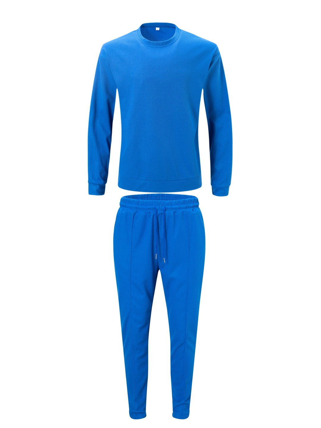 Textured Long Sleeve Top and Joggers Set