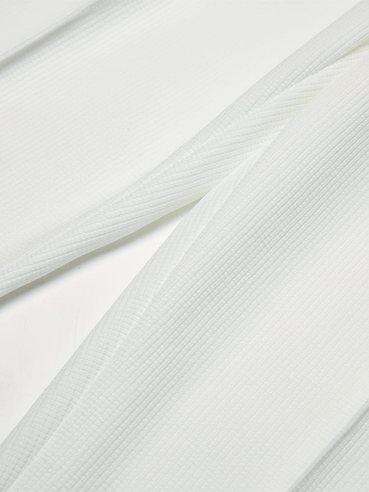 Textured Long Sleeve Top and Joggers Set