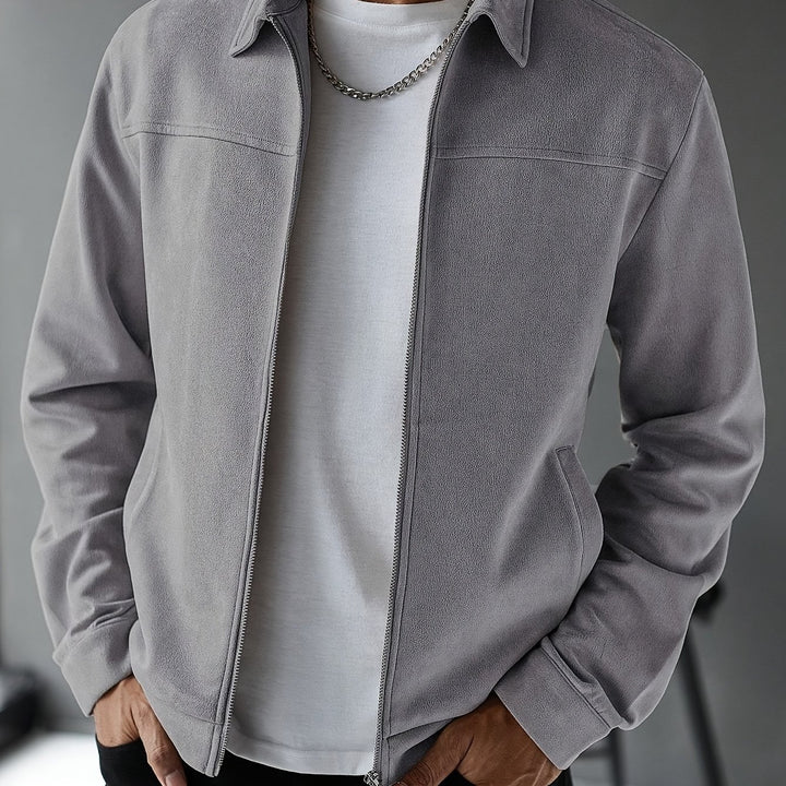 Tailored Suede Jacket