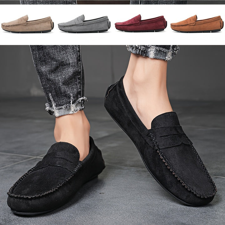 Suede Driving Loafer