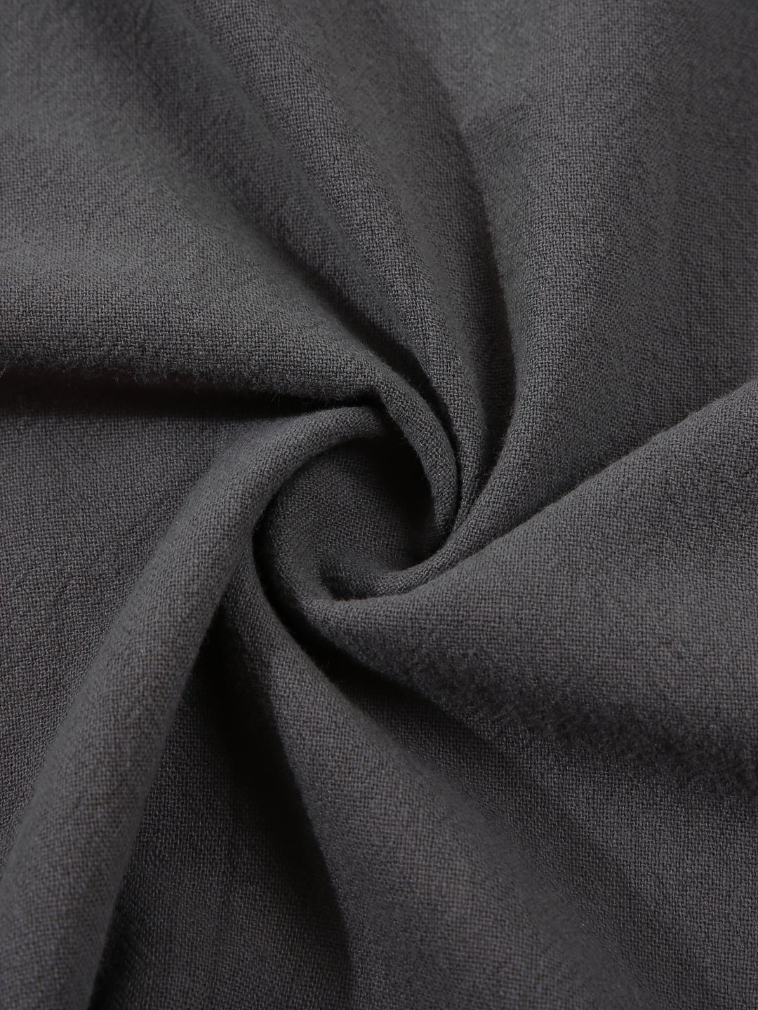 Textured Long Sleeve Henley Shirt