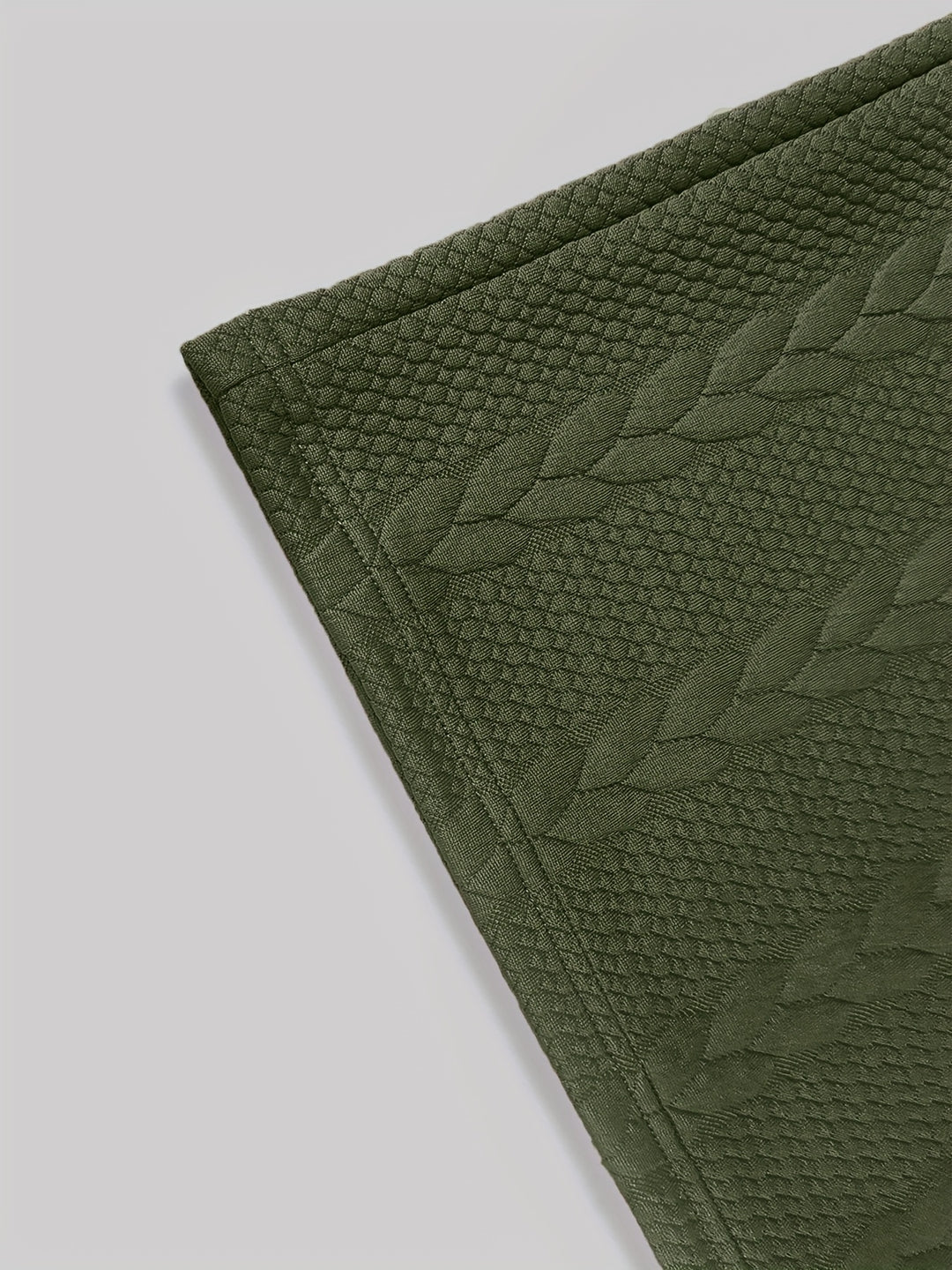 Textured Cable Knit T-Shirt and Shorts Set