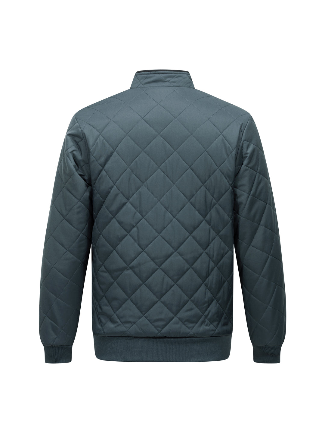 Quilted Fleece-Lined Bomber Jacket
