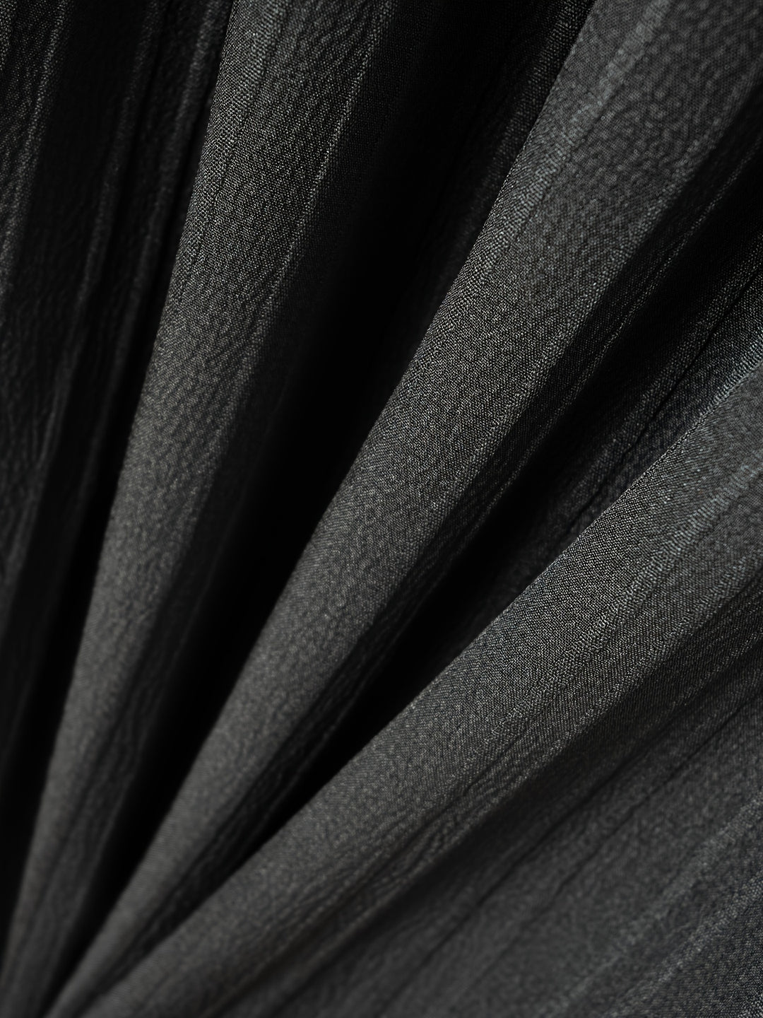 Sleeveless Pleated Button Shirt and Shorts Set