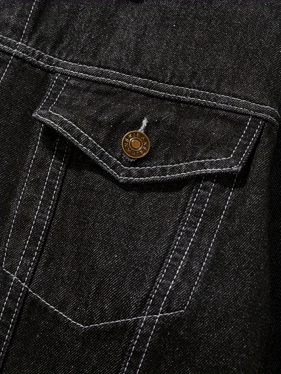 Classic Button-Up Denim Jacket