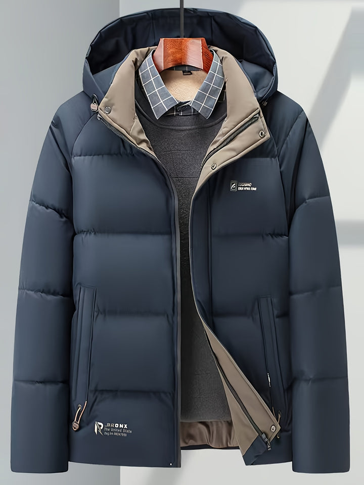 Padded Hooded Winter Jacket