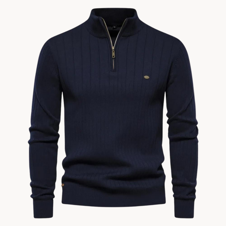 Jenson Pullover mit Viertelreißverschluss