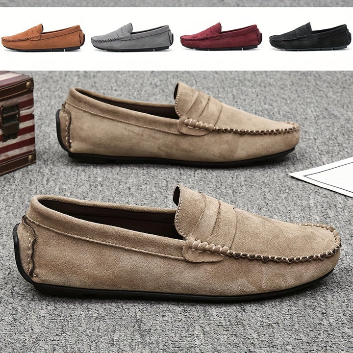 Suede Driving Loafer