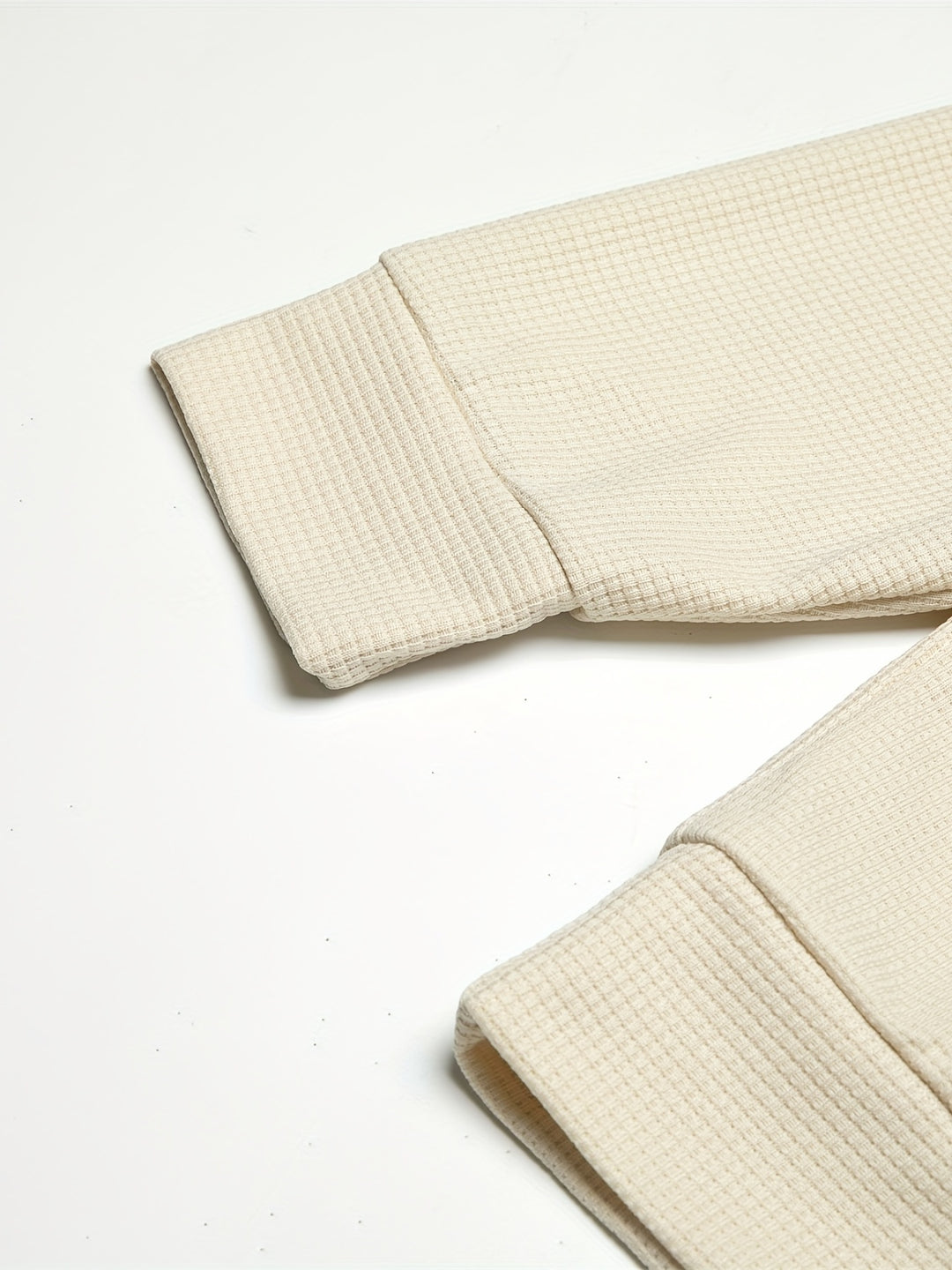 Textured Long Sleeve Top and Joggers Set