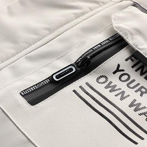 Waterproof Hooded Utility Jacket