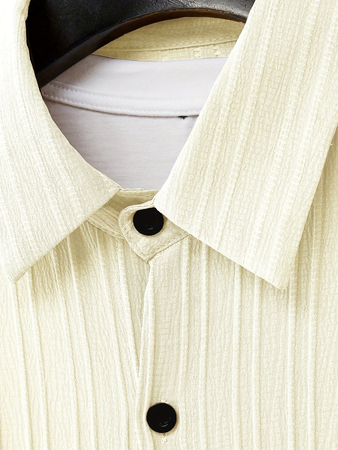 Relaxed Textured Short Sleeve Shirt and Shorts Set