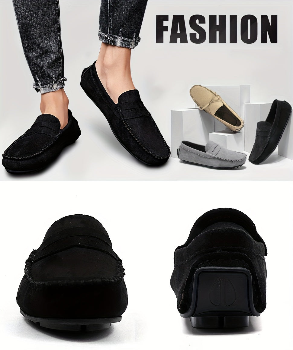 Suede Driving Loafer