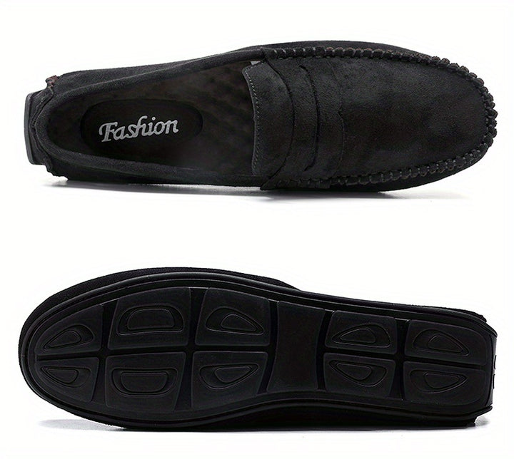 Suede Driving Loafer