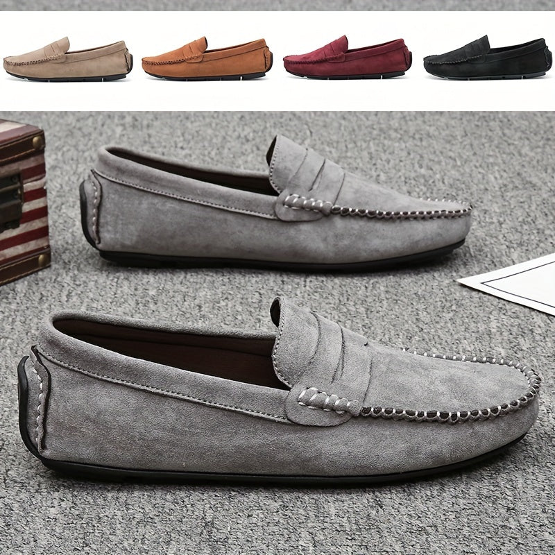 Suede Driving Loafer