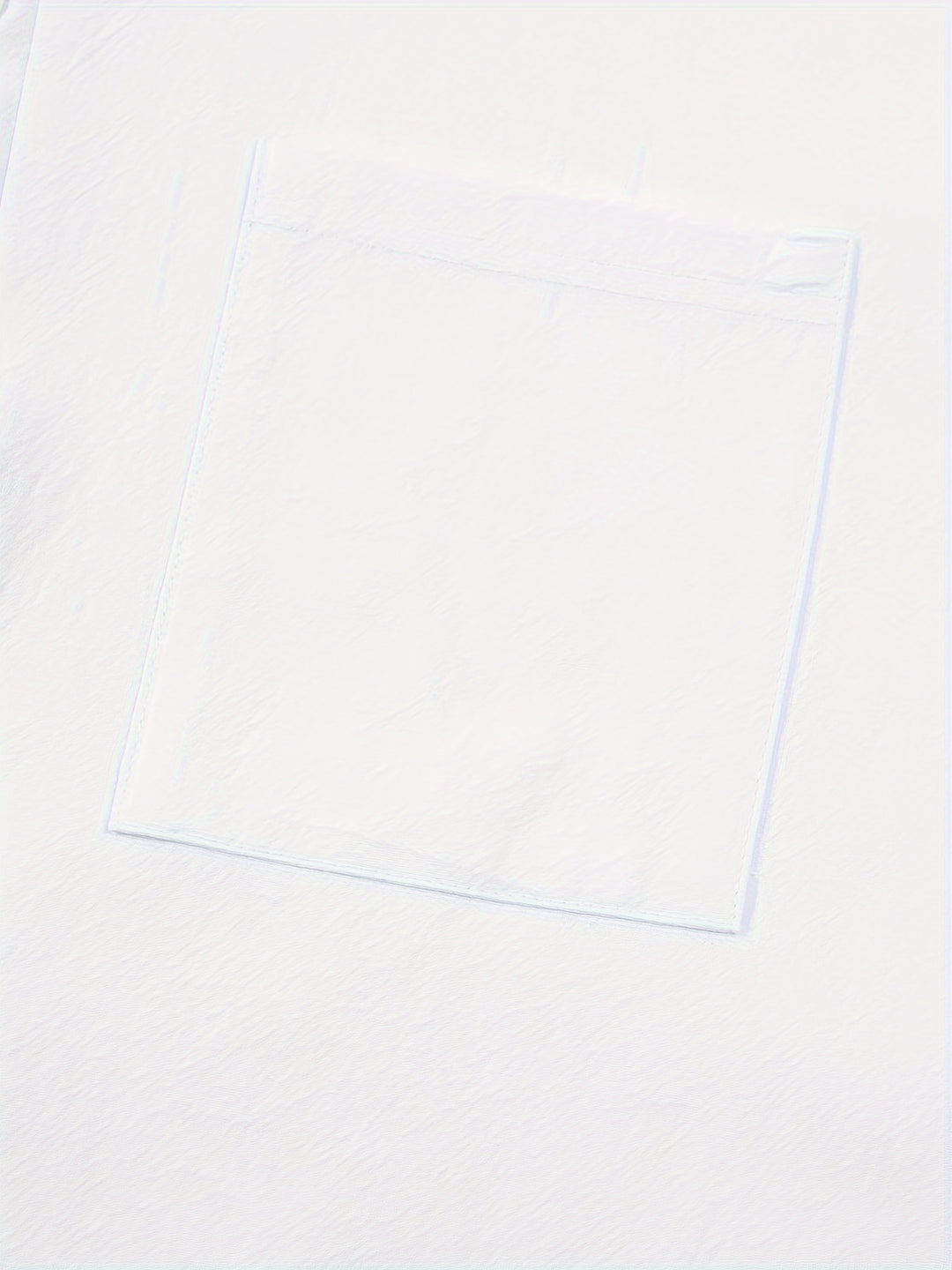 Textured Long Sleeve Henley Shirt