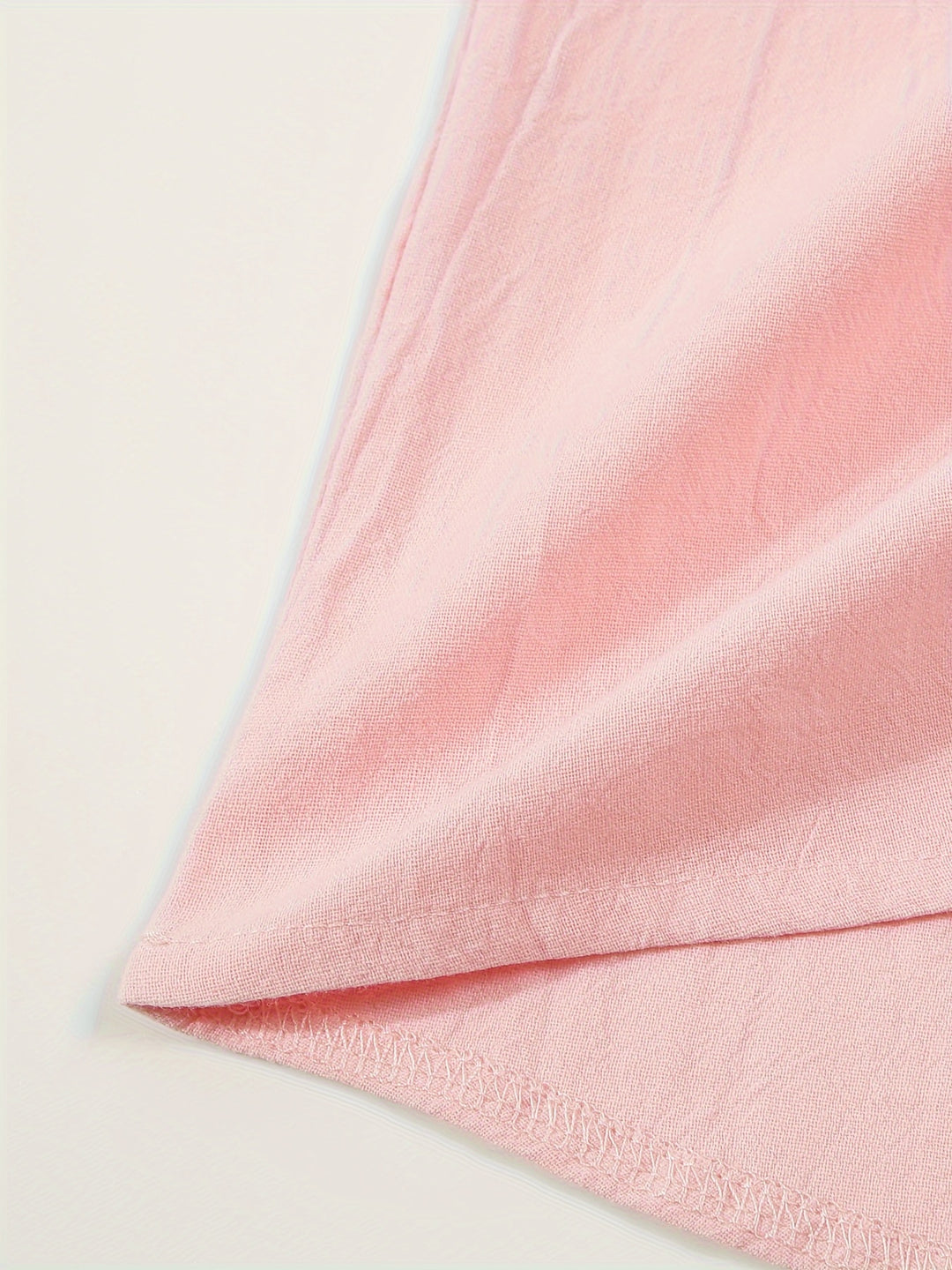 Textured Long Sleeve Henley Shirt