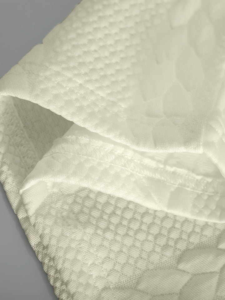 Textured Cable Knit T-Shirt and Shorts Set