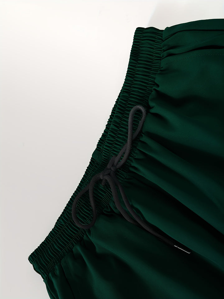 Relaxed Tailored Short Sleeve Shirt and Trousers Set