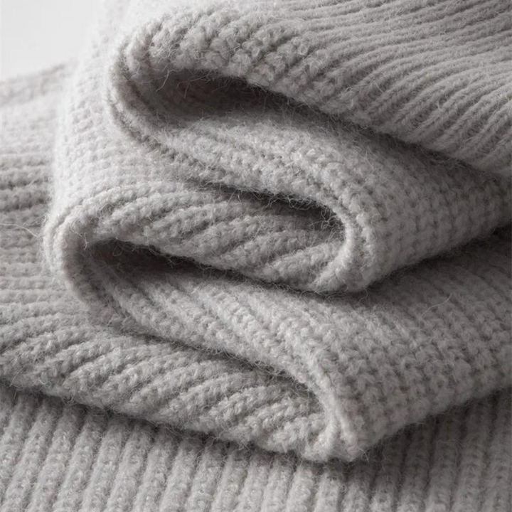 Colton Kaschmirpullover mit Reißverschluss