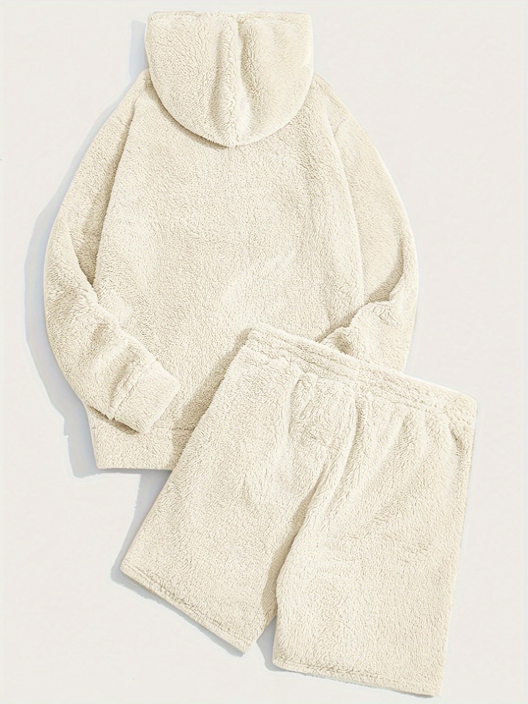 Fleece Hoodie and Shorts Set