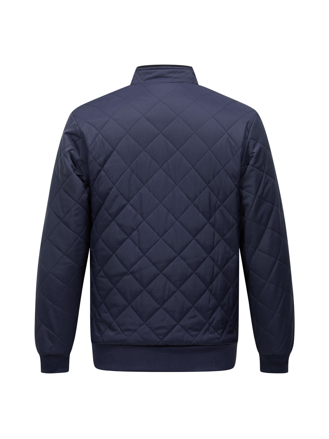 Quilted Fleece-Lined Bomber Jacket