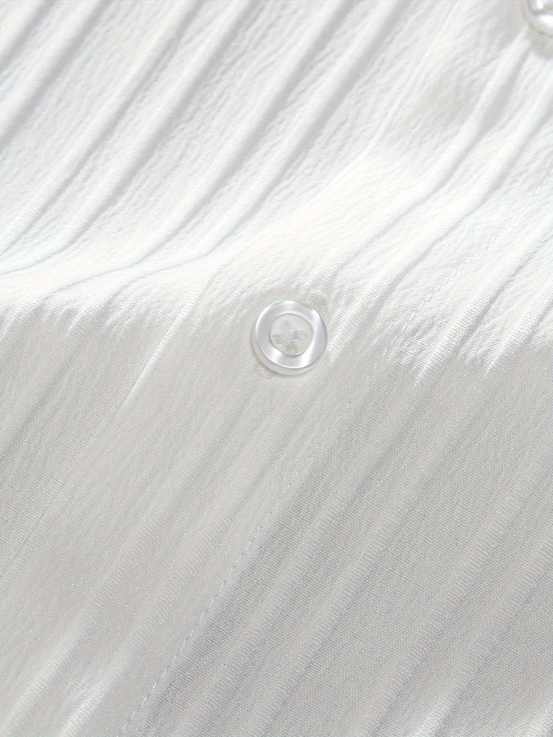 Pleated Short Sleeve Shirt and Trousers Set