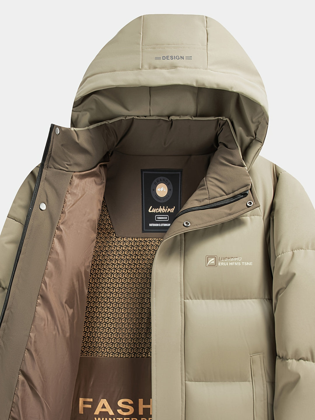 Padded Hooded Winter Jacket