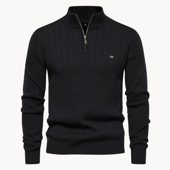 Jenson Pullover mit Viertelreißverschluss