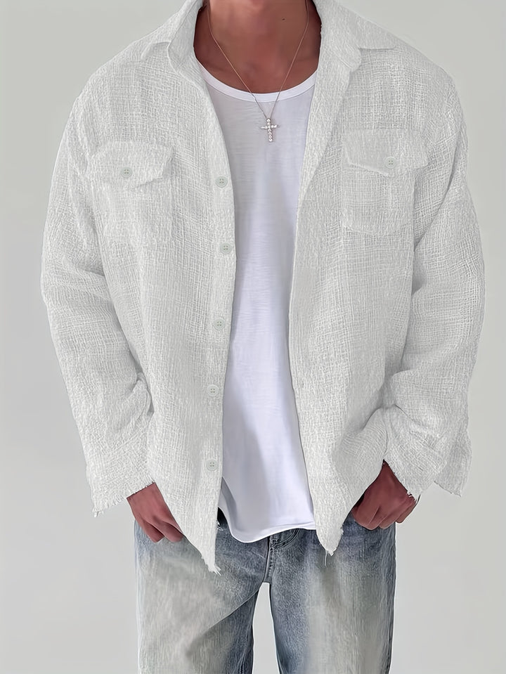 Textured Cotton Jacket