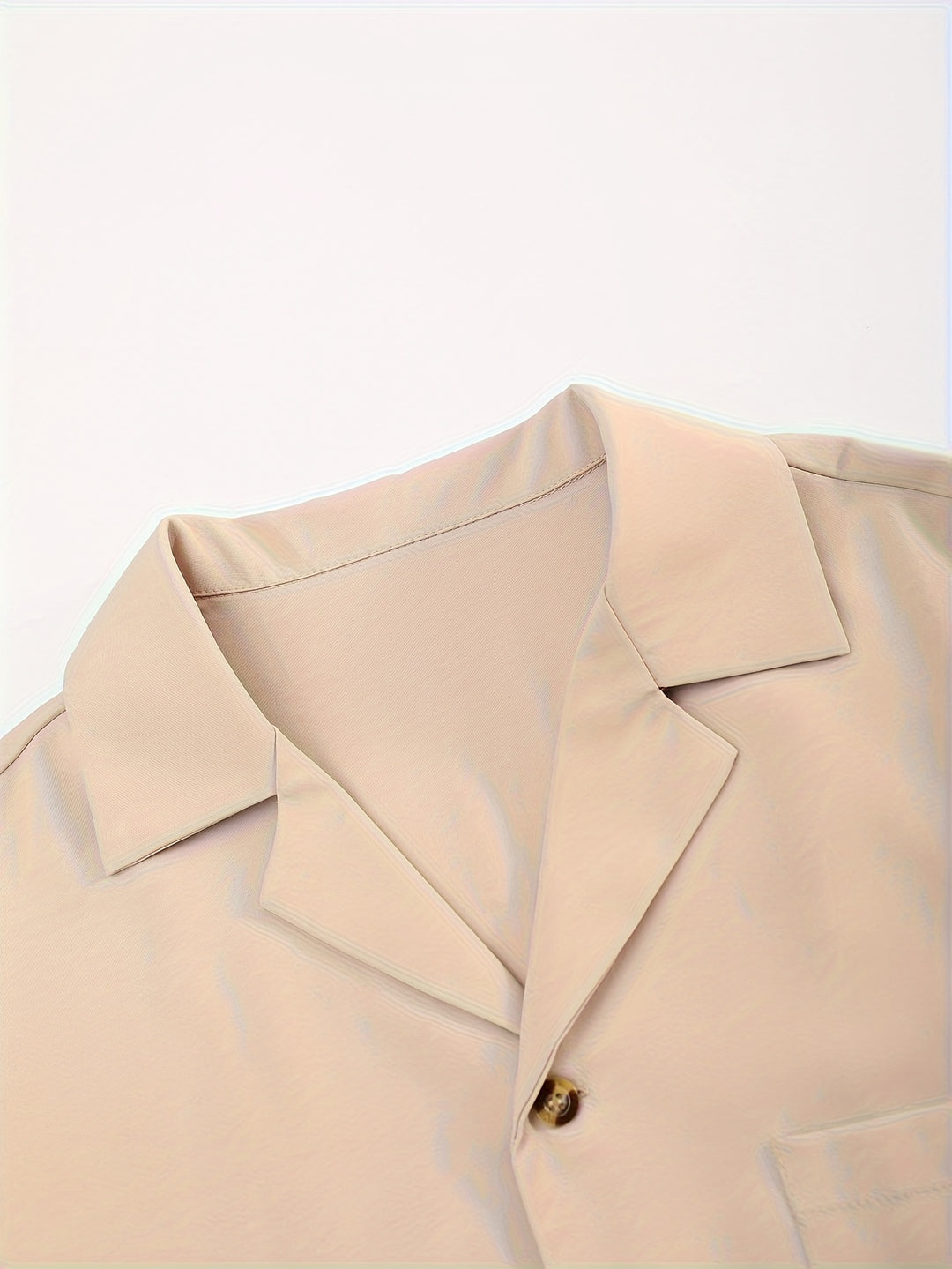 Relaxed Tailored Short Sleeve Shirt and Trousers Set