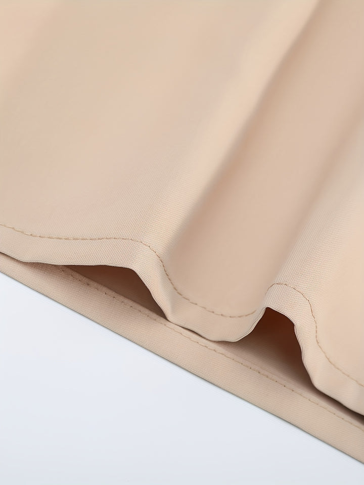 Relaxed Tailored Short Sleeve Shirt and Trousers Set